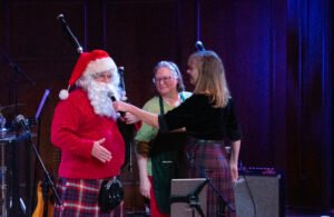 Santa, Kateri and Mitzi